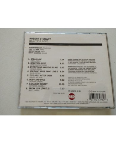 Robert Stewart Beautiful Love 1996 - CD Am Robert Stewart Beautiful Love 1996 - CD Am