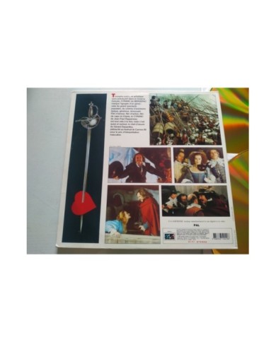 Cyrano De Bergerac Gerard DePardieu Rappeneau - 2 x LASERDISC LD Frances PAL Cyrano De Bergerac Gerard DePardieu Rappeneau - 2 x LASERDISC LD Frances PAL