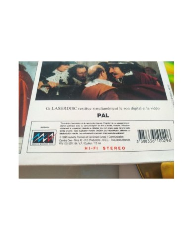 Cyrano De Bergerac Gerard DePardieu Rappeneau - 2 x LASERDISC LD Frances PAL Cyrano De Bergerac Gerard DePardieu Rappeneau - 2 x LASERDISC LD Frances PAL