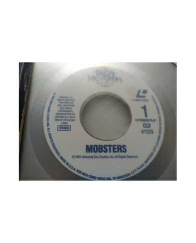 Mobsters Christian Slater Dempsey Grieco Mandylor - LASERDISC LD Ingles NTSC Mobsters Christian Slater Dempsey Grieco Mandylor - LASERDISC LD Ingles NTSC