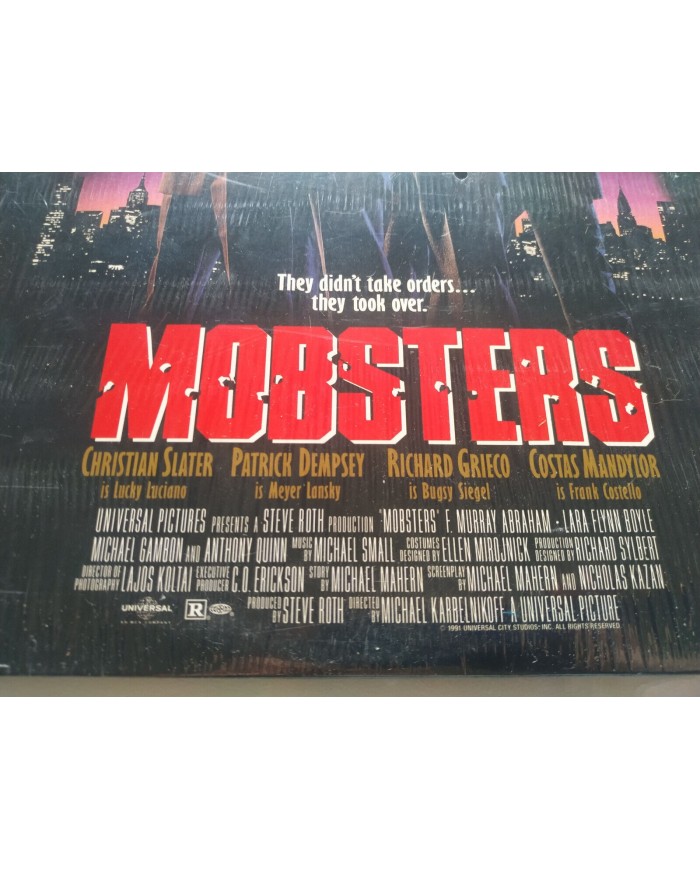 Mobsters Christian Slater Dempsey Grieco Mandylor - LASERDISC LD Ingles NTSC
