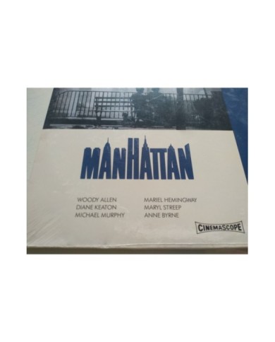 Manhattan Woody Allen Keaton Maryl Streep LASERDISC LD Ingles Frances PAL Nuevo Manhattan Woody Allen Keaton Maryl Streep LASERDISC LD Ingles Frances PAL Nuevo