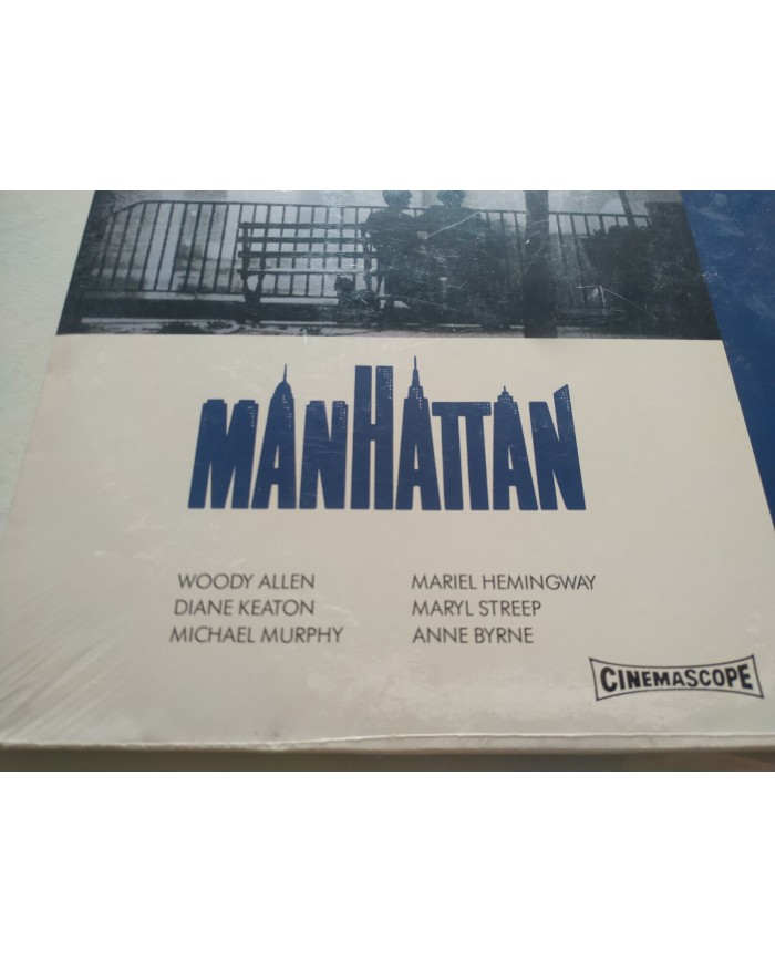 Manhattan Woody Allen Keaton Maryl Streep LASERDISC LD Ingles Frances PAL Nuevo