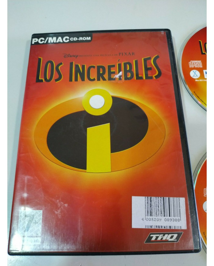LOS INCREIBLES Disney Pixar THQ - Juego para PC 2 x CD-Rom Español