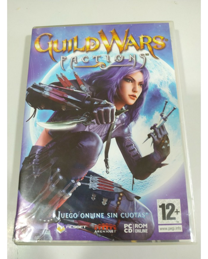 GUILD WARS FACTIONS + MANUALES + Poster - Juego para PC CD-ROM - 3T