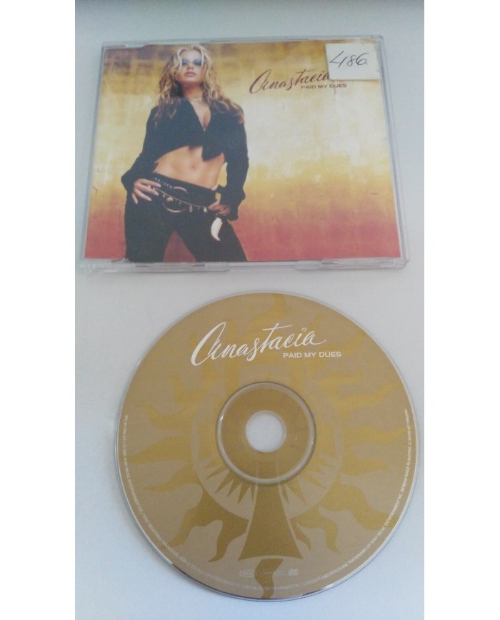 ANASTACIA PAID MY DUES MAXI SIGLE CD 4 TRACKS MEGA RARE!!!