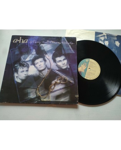 A-HA STAY ON THESE ROADS LP Vinilo 12" VG/VG Spain Ed First Press 1988 WARNER Am A-HA STAY ON THESE ROADS LP Vinilo 12" VG/VG Spain Ed First Press 1988 WARNER Am
