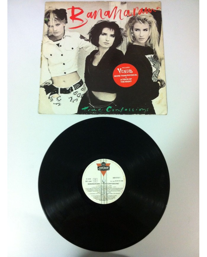 BANANARAMA - TRUE CONFESSIONS - LP 12" - VINILO - 1986 - SPANISH EDITION Am