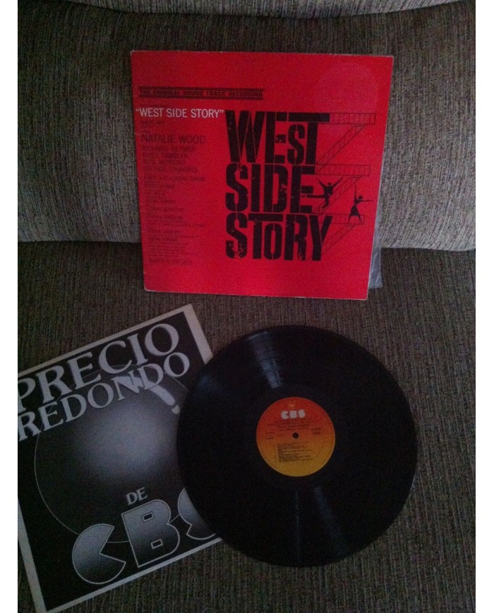 West Side Story - Original Soundtrack - VINYL LP  - SPANISH EDIT 1983 VG+/VG+