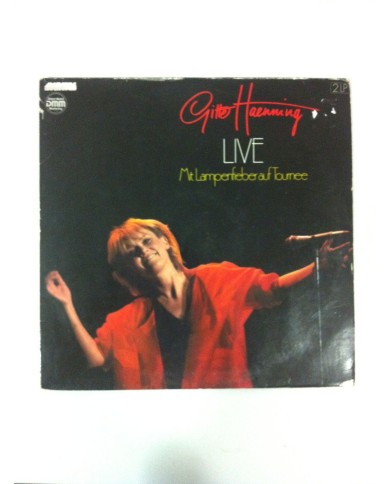 GITTE HAENNING - LIVE - 2 LP - VINYL VINILO DOBLE G+/VG GITTE HAENNING - LIVE - 2 LP - VINYL VINILO DOBLE G+/VG