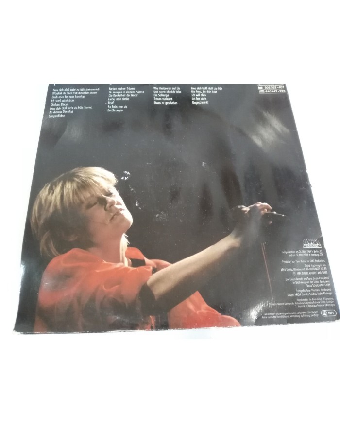 GITTE HAENNING - LIVE - 2 LP - VINYL VINILO DOBLE G+/VG