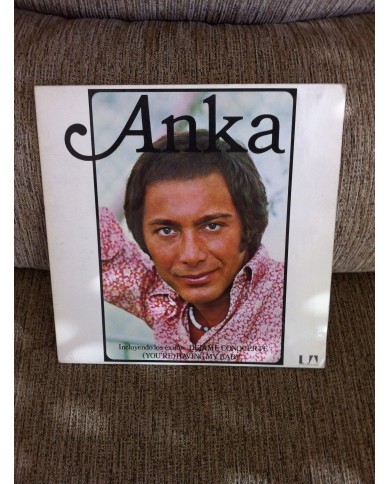 PAUL ANKA - ANKA - VINILO - 1974 VG+/VG ORIGINAL SPANISH RELEASE - UA RECORDS PAUL ANKA - ANKA - VINILO - 1974 VG+/VG ORIGINAL SPANISH RELEASE - UA RECORDS