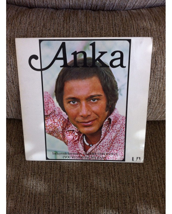 PAUL ANKA - ANKA - VINILO - 1974 VG+/VG ORIGINAL SPANISH RELEASE - UA RECORDS
