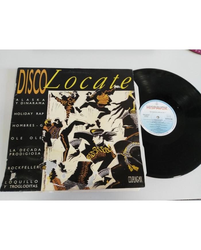 DISCO LOCATE - LP - VINILO - VINYL 12" 1986 Original Press G+/VG Alaska Dinarama