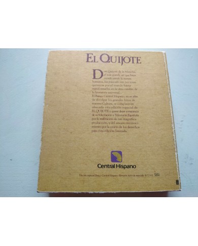 El Quijote Cervantes Manuel Gutierrez Aragon Fernando Rey - 2 x VHS Español 3T El Quijote Cervantes Manuel Gutierrez Aragon Fernando Rey - 2 x VHS Español 3T