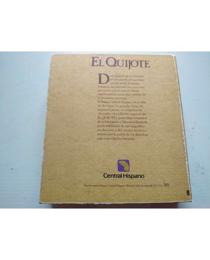 El Quijote Cervantes Manuel Gutierrez Aragon Fernando Rey - 2 x VHS Español 3T