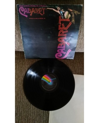 CABARET OST BSO LP 12" G+/G+ LIZA MINNELLI SPANISH ED FIRST PRESS MCA I-201.309 CABARET OST BSO LP 12" G+/G+ LIZA MINNELLI SPANISH ED FIRST PRESS MCA I-201.309