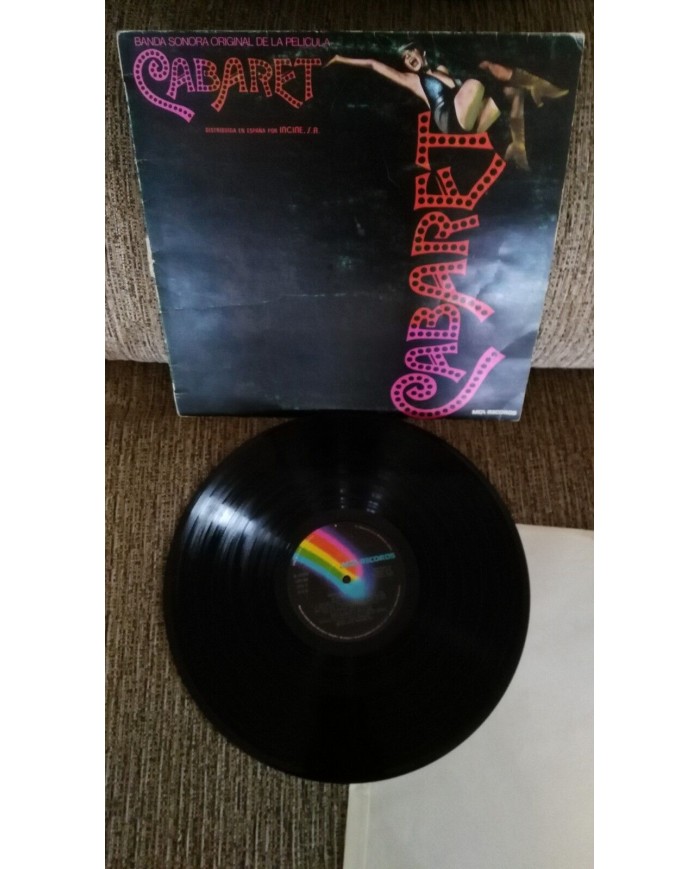 CABARET OST BSO LP 12" G+/G+ LIZA MINNELLI SPANISH ED FIRST PRESS MCA I-201.309