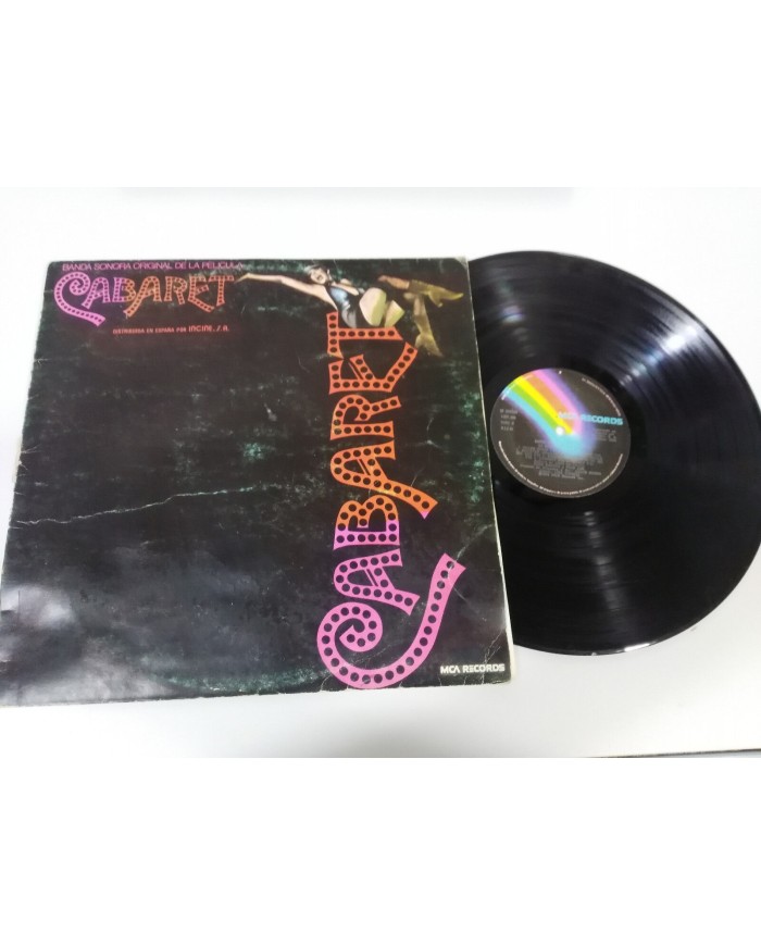 CABARET OST BSO LP 12" G+/G+ LIZA MINNELLI SPANISH ED FIRST PRESS MCA I-201.309