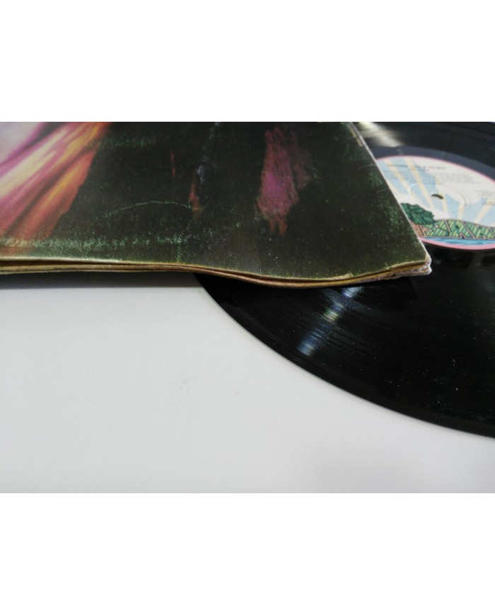 EMERSON LAKE & PALMER TRILOGY LP 12" G+/VG SPANISH ED 1972 GATEFOLD FIRST PRESS