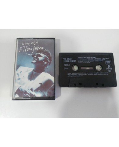 ELTON JOHN THE VERY BEST OF CINTA TAPE CASSETTE K7 1990 ROCKET RECORD SPANISH ED