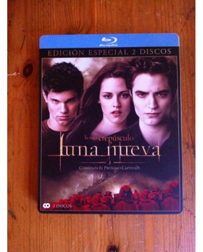 CREPUSCULO - TWILIGHT LUNA NUEVA - 2 BLU-RAY - Ed Coleccionista STEELBOOK - 3T