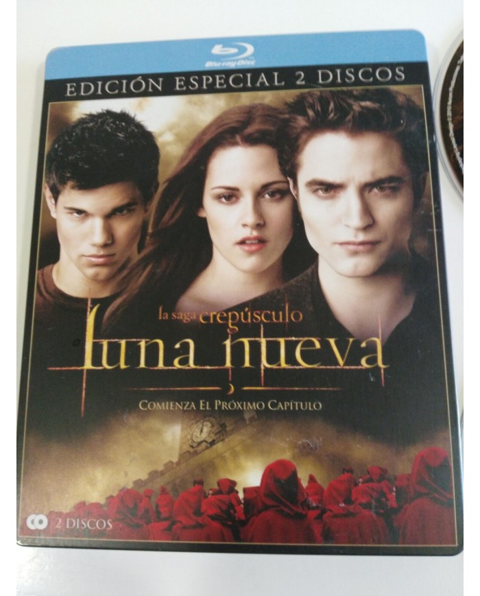 CREPUSCULO - TWILIGHT LUNA NUEVA - 2 BLU-RAY - Ed Coleccionista STEELBOOK - 3T