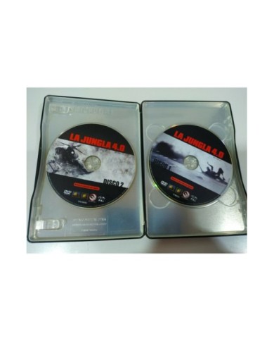 LA JUNGLA DE CRISTAL 4.0 DIE HARD 4.0 - 2 DVD STEELBOOK ESPAÑOL ENGLISH - AM