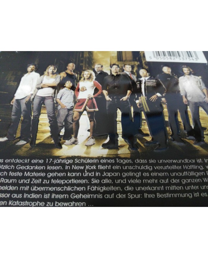 HEROES TV SERIES SEASON 1.1 - 4 DVD STEELBOOK + EXTRAS ENGLISH DEUTSCH - AM