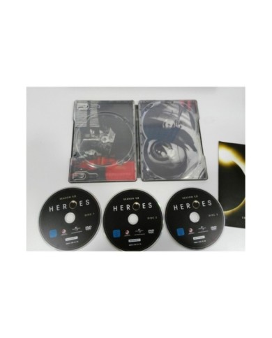 HEROES TV SERIES SEASON 1.1 + 1.2 - 7 DVD STEELBOOK + EXTRAS ENGLISH DEUTSCH HEROES TV SERIES SEASON 1.1 + 1.2 - 7 DVD STEELBOOK + EXTRAS ENGLISH DEUTSCH
