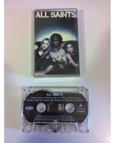 ALL SAINTS - CINTA TAPE CASSETTE - GERMAN EDITION 1997 3T