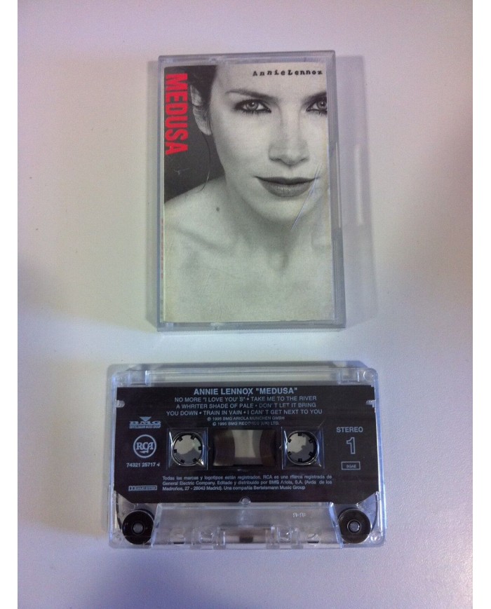 ANNIE LENNOX - MEDUSA - CINTA TAPE CASSETTE 1995 - SPANISH EDITION Am