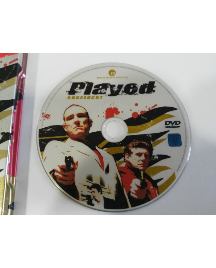 PLAYED ABGEZOCKT DVD STEELBOOK ENGLISH DEUTSCH - GERMAN EDITION VAL KILMER - AM