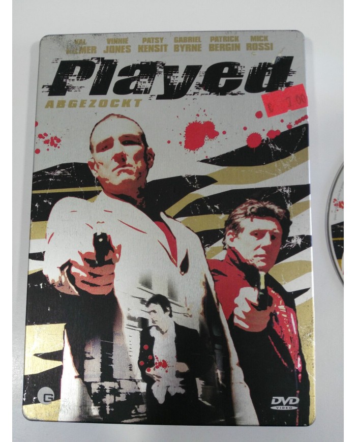 PLAYED ABGEZOCKT DVD STEELBOOK ENGLISH DEUTSCH - GERMAN EDITION VAL KILMER - AM