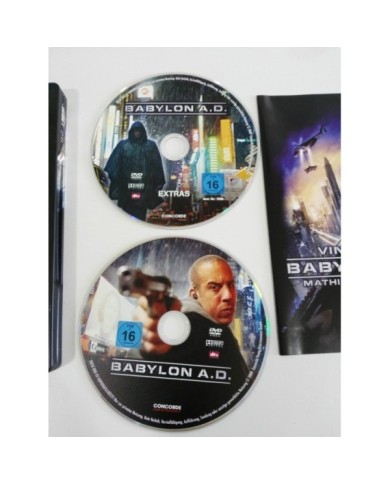 BABYLON A.D. 2 DVD STEELBOOK ENGLISH DEUTSCH - GERMAN EDITION VIN DIESEL - AM BABYLON A.D. 2 DVD STEELBOOK ENGLISH DEUTSCH - GERMAN EDITION VIN DIESEL - AM