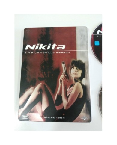NIKITA - 2 DVD STEELBOOK FRENCH DEUTSCH - GERMAN EDITION LUC BESSON - AM NIKITA - 2 DVD STEELBOOK FRENCH DEUTSCH - GERMAN EDITION LUC BESSON - AM