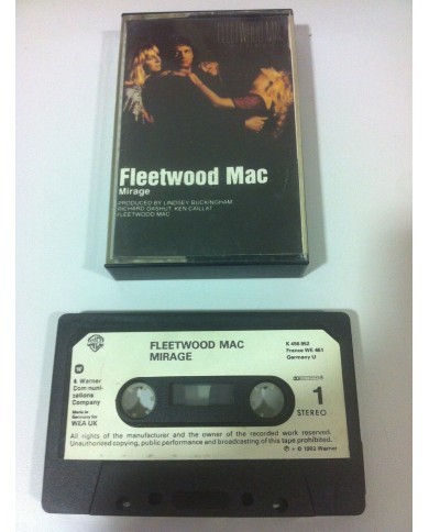 FLEETWOOD MAC - MIRAGE - CINTA TAPE CASSETTE - WEA 1982 K 456 952 GERMAN EDITION