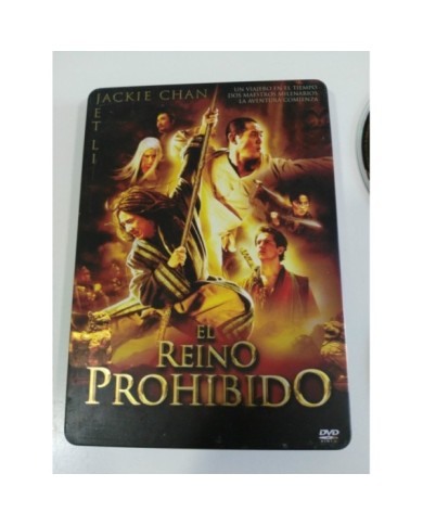 EL REINO PROHIBIDO JET LI  JACKIE CHAN 2 DVD CASTELLANO E INGL?S STEELBOOK - AM EL REINO PROHIBIDO JET LI  JACKIE CHAN 2 DVD CASTELLANO E INGL?S STEELBOOK - AM