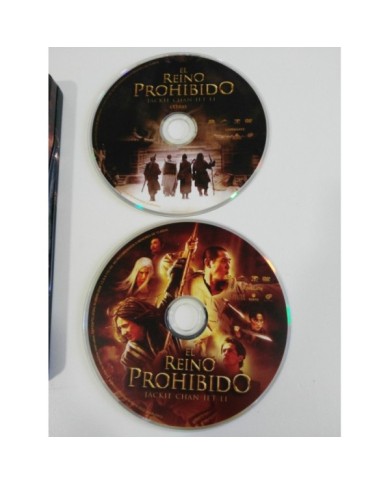 EL REINO PROHIBIDO JET LI  JACKIE CHAN 2 DVD CASTELLANO E INGL?S STEELBOOK - AM EL REINO PROHIBIDO JET LI  JACKIE CHAN 2 DVD CASTELLANO E INGL?S STEELBOOK - AM