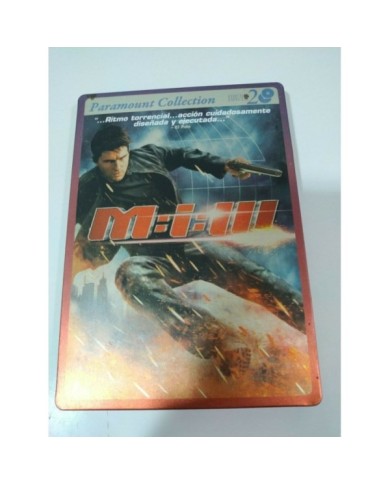 MISION IMPOSIBLE III - M:I:III - 2 X DVD STEELBOOK ESPAÑOL ENGLISH TOM CRUISE AM MISION IMPOSIBLE III - M:I:III - 2 X DVD STEELBOOK ESPAÑOL ENGLISH TOM CRUISE AM