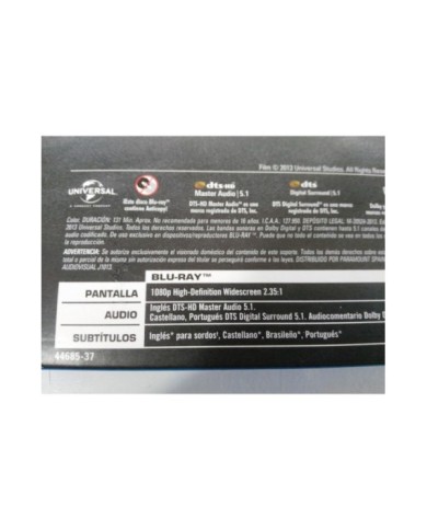 FAST & FURIOUS 6 - BLU-RAY STEELBOOK +EXTRAS ESPA?OL ENGLISH VIN DIESEL THE ROCK