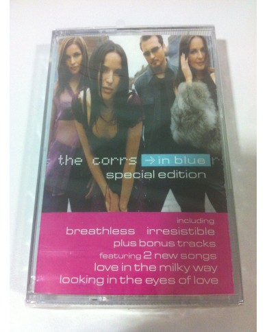 THE CORRS - IN BLUE SPECIAL EDITION - CINTA TAPE CASSETTE - NUEVA Am