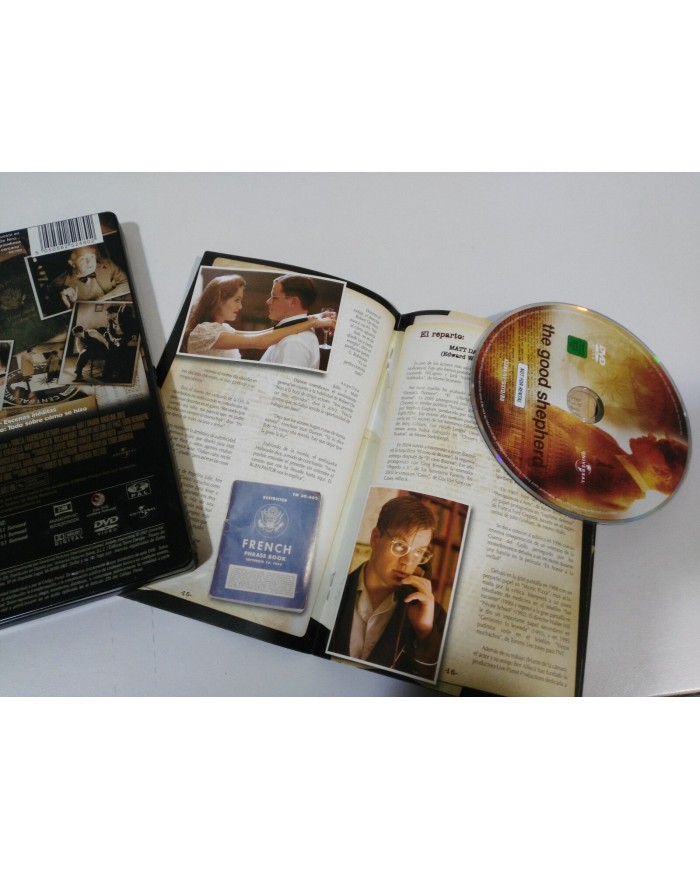 EL BUEN PASTOR STEELBOOK DVD ANGELINA JOLIE MATT DAMON DE NIRO Espa?ol Ingles AM