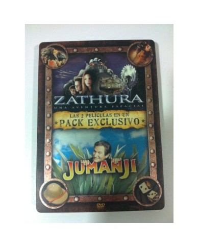 ZATHURA - JUMANJI - STEELBOOK - PACK EXCLUSIVO 2 DVD - DESCATALOGADO - 3T