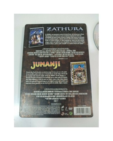 ZATHURA - JUMANJI - STEELBOOK - PACK EXCLUSIVO 2 DVD - DESCATALOGADO - 3T