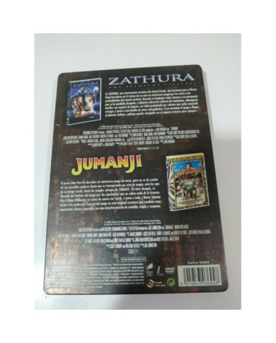 ZATHURA - JUMANJI - STEELBOOK - PACK EXCLUSIVO 2 DVD - DESCATALOGADO - 3T
