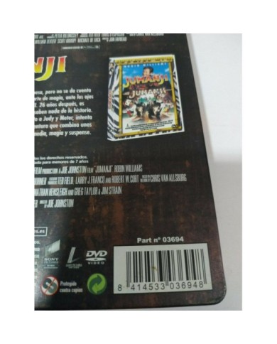 ZATHURA - JUMANJI - STEELBOOK - PACK EXCLUSIVO 2 DVD - DESCATALOGADO - 3T