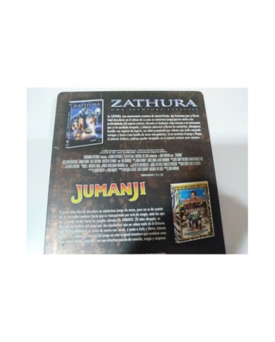 ZATHURA - JUMANJI - STEELBOOK - PACK EXCLUSIVO 2 DVD - DESCATALOGADO - 3T