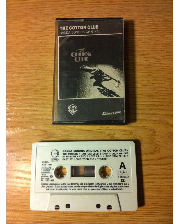 THE COTTON CLUB - OST - BSO - 1988 - CINTA TAPE CASSETTE K7