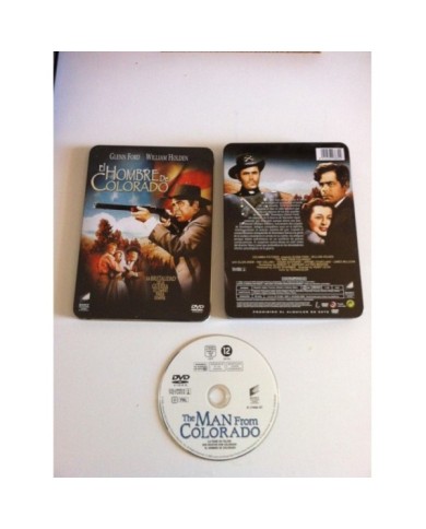 EL HOMBRE DE COLORADO - MAN FROM COLORADO DVD Tin Box Steelbook - AM